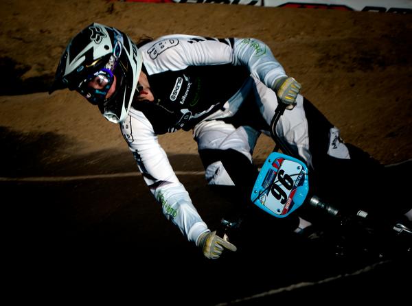 Sarah Walker in action on her way to cementing the Supercross World Cup title last month.